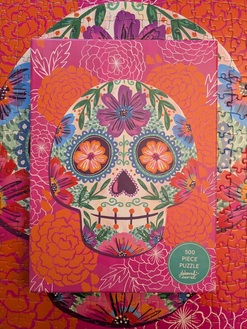 Deborah Curiel 500 Piece Puzzle - Day of the Dead